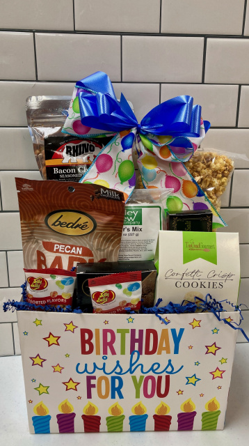 Happy Birthday Gift Basket