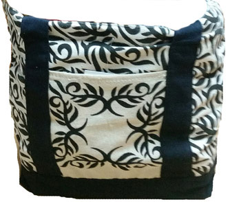 Damask Canvas Bag