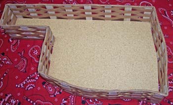 Oklahoma Shaped Basket 12 inch