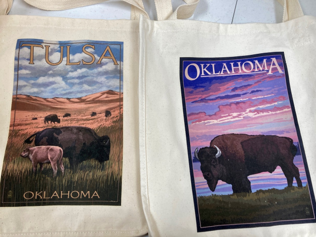 Oklahoma Canvas Tote Bag