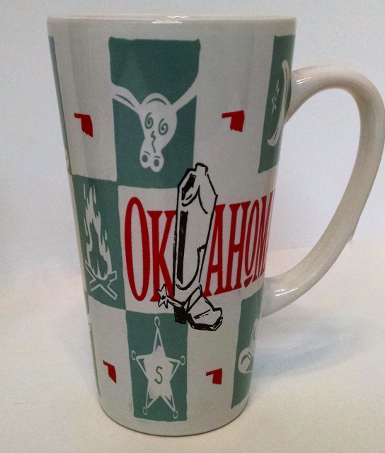 Oklahoma Tapered Boot Mug