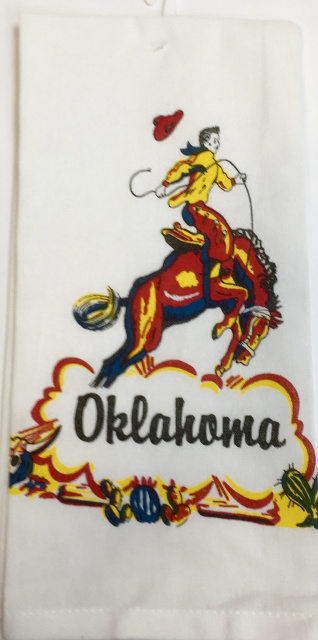 Oklahoma Cowboy Towel
