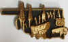 Oklahoma Laser Cut Magnet  